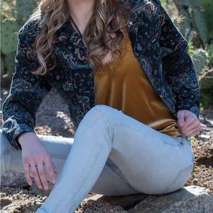 Unique, cute jacket used once in a fashion shoot